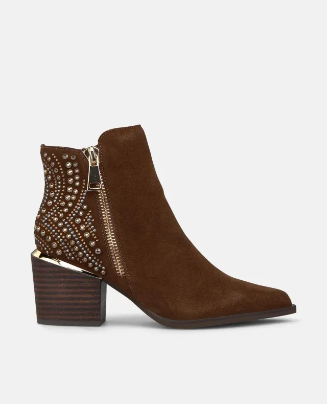 Alma en Pena I2653000C bottines camel talon 7,3 cm