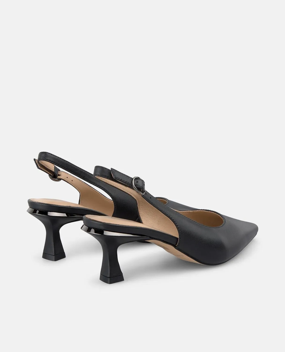 Alma en Pena V261850 escarpins noirs nappa talon 6,2 cm