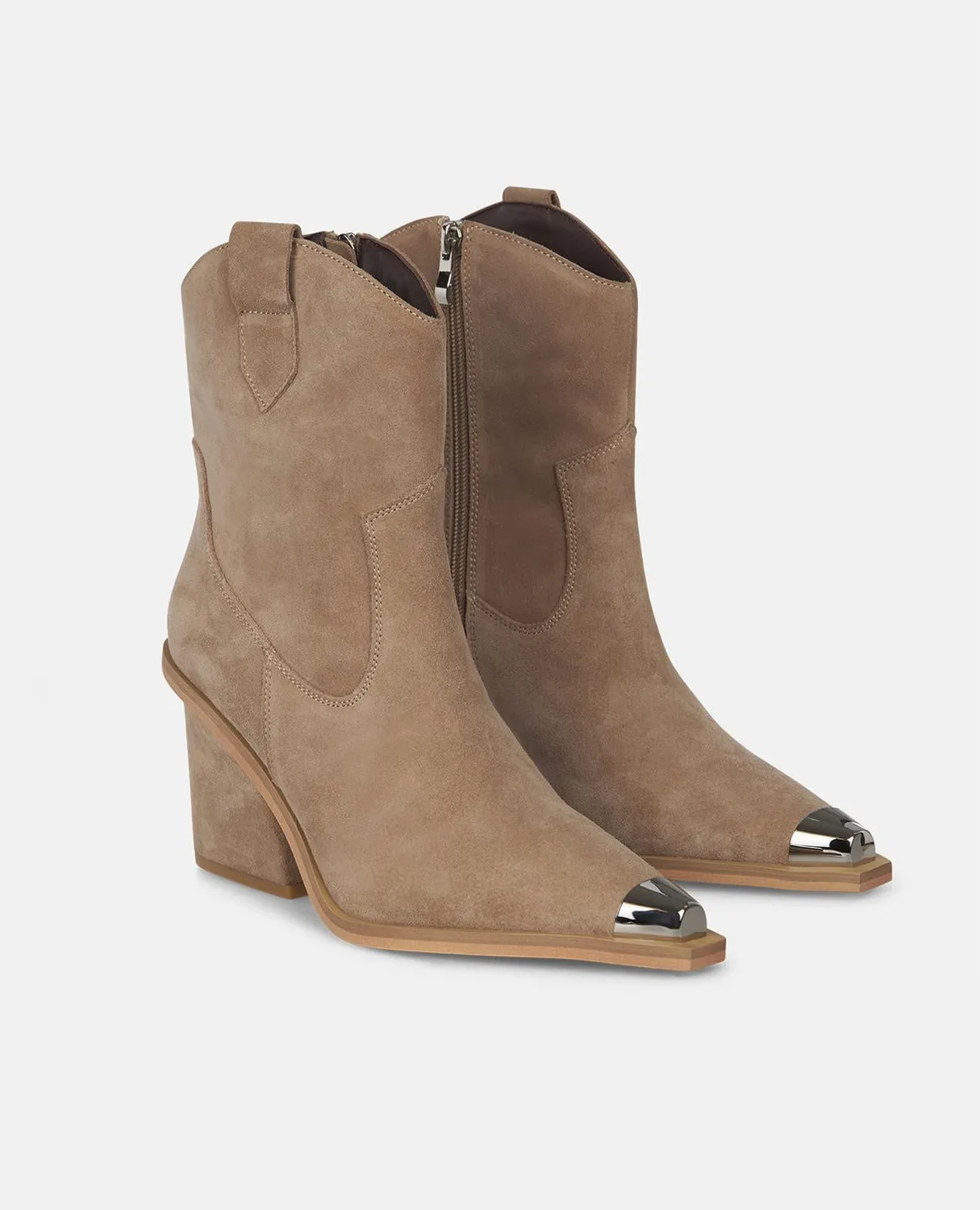 Alma en Pena I250897 bottines talon 8 cm vison
