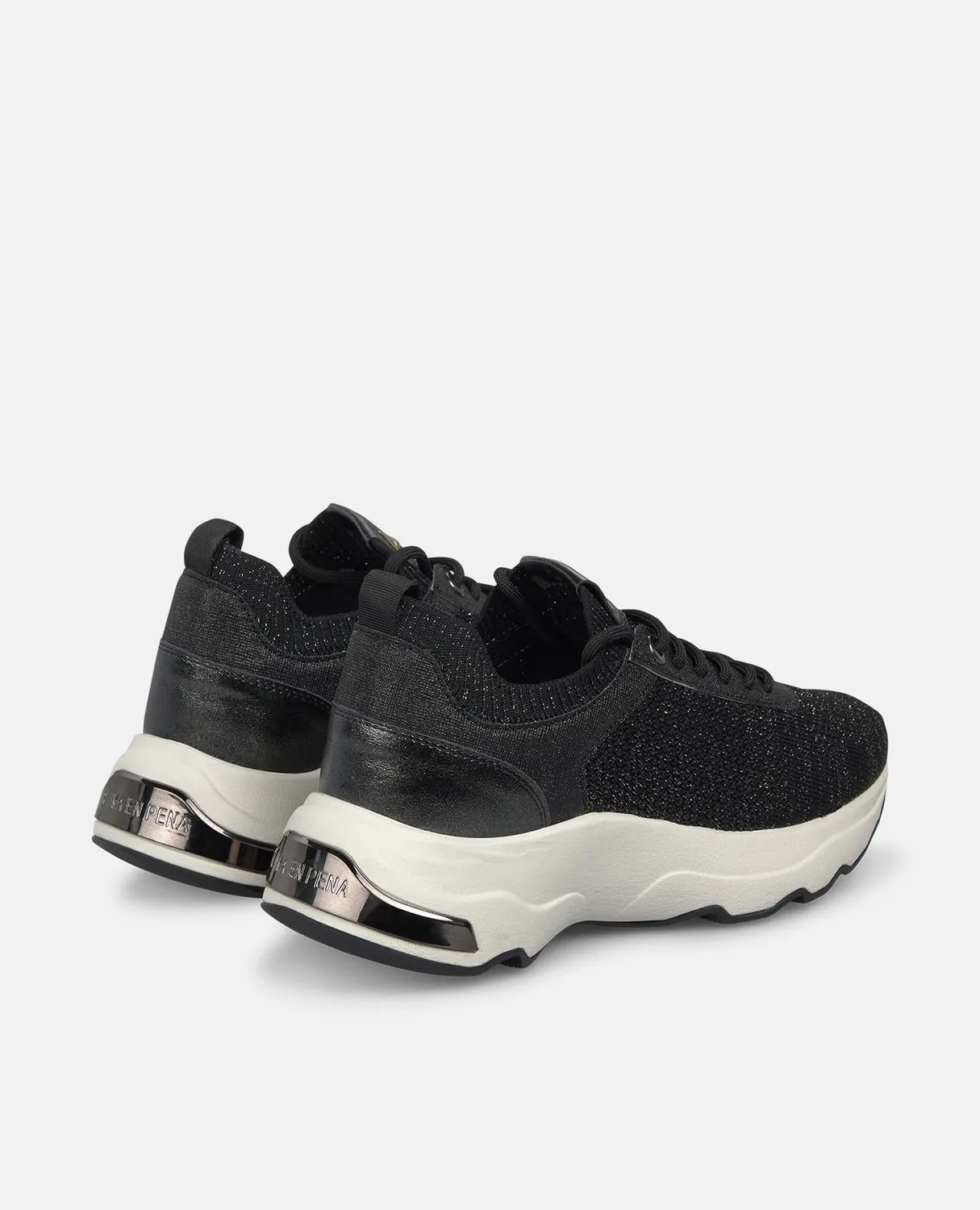 Alma en Pena V2652609 sneakers lycra noir plateforme