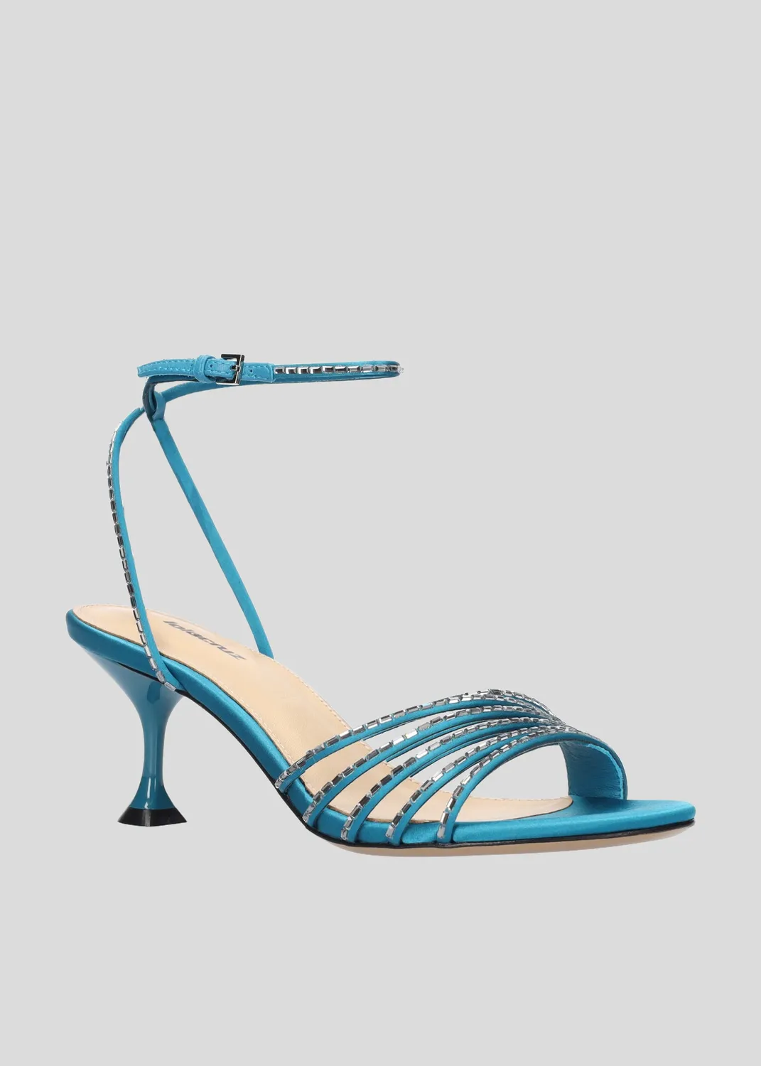 Lola Cruz Emma Sandal 65 sandales à talons bleu saphir
