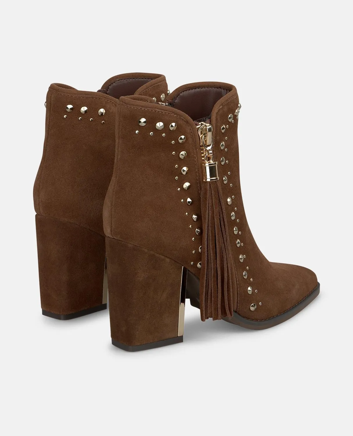 Alma en Pena I2552150 bottines camel zip talon 8 cm