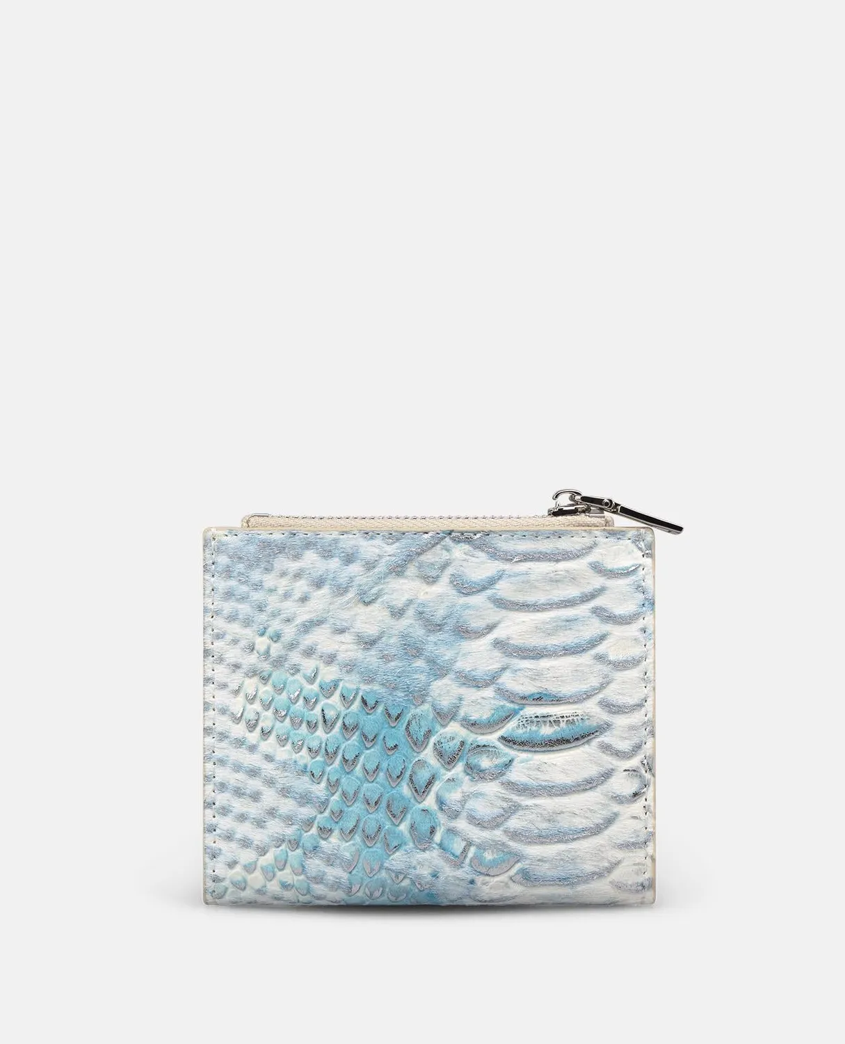Alma en Pena WT100 portefeuille cuir turquoise compact