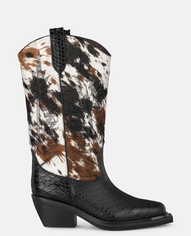 Alma en Pena I250963 bottines cowboy cuir 6 cm