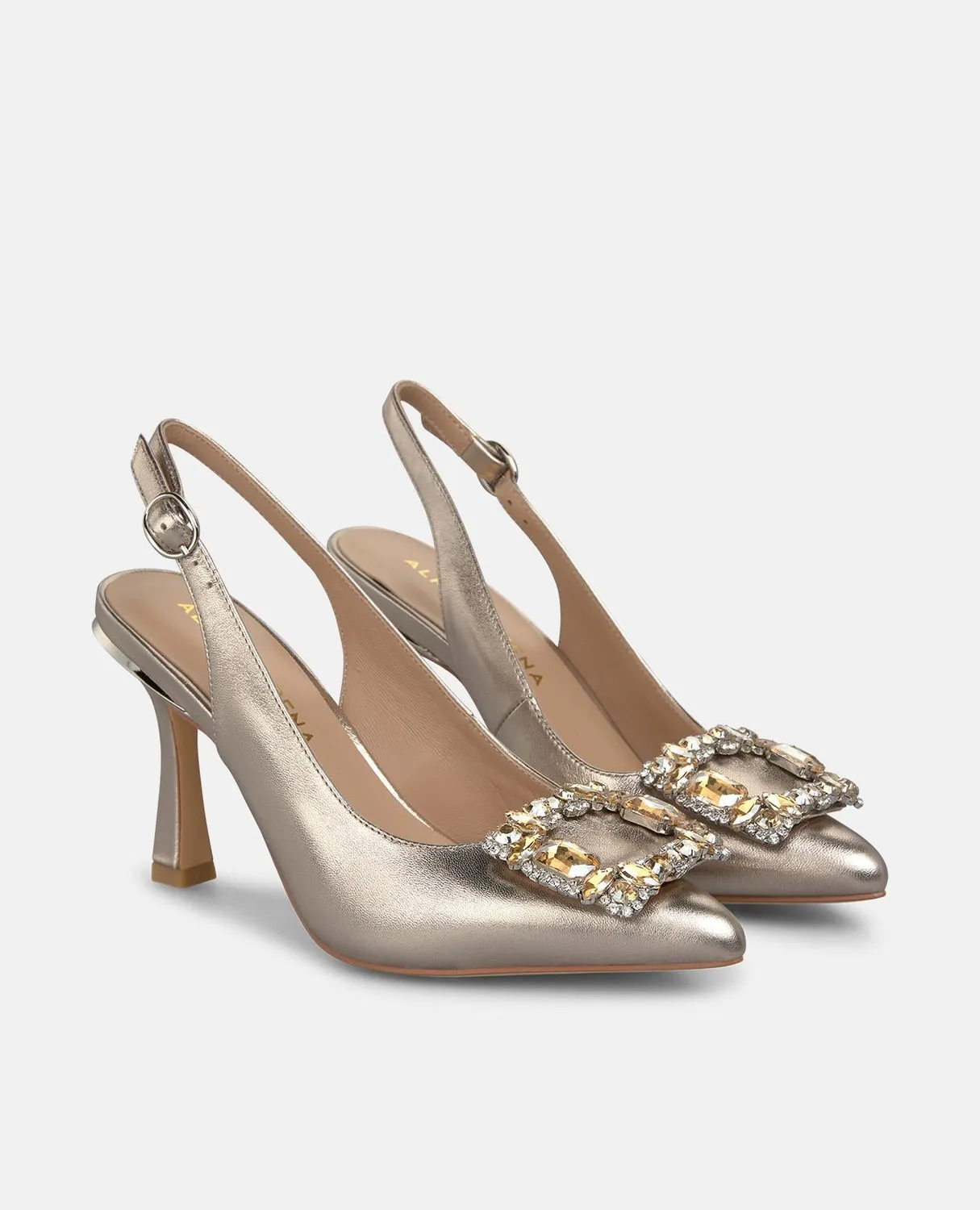 Alma en Pena V262000 escarpins bronze talon 9 cm