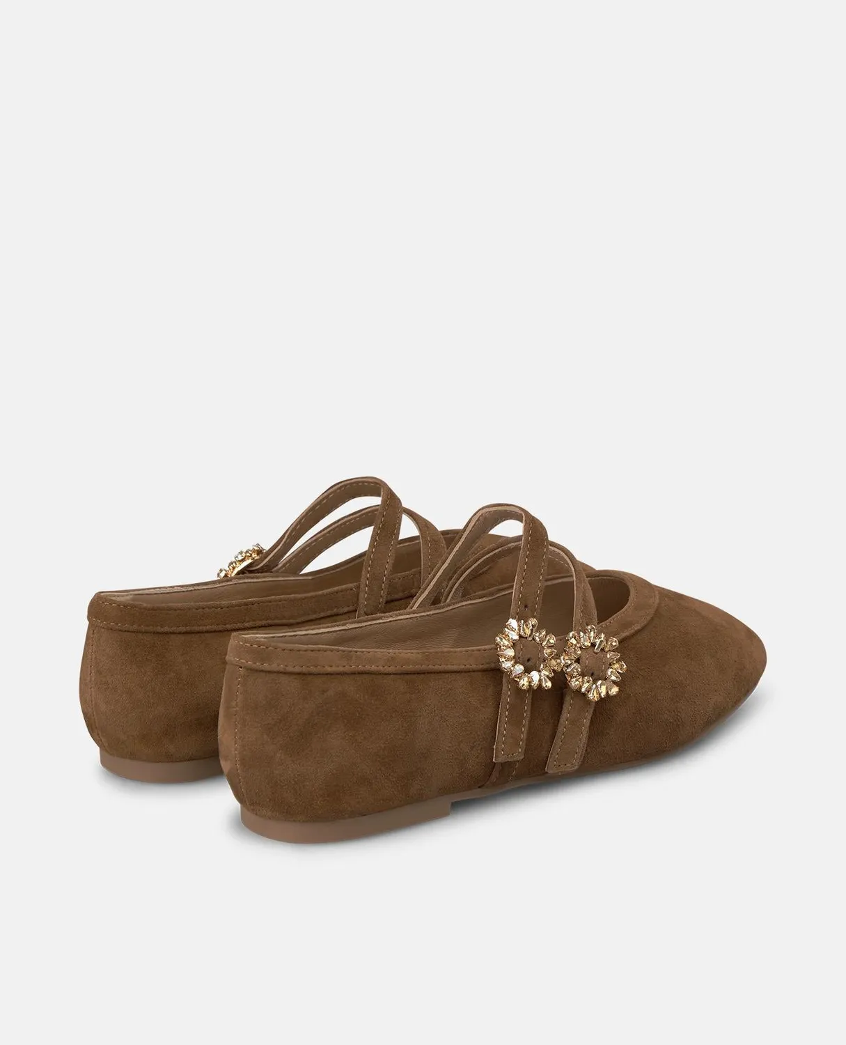 Alma en Pena I260065 ballerines marron cuir plat