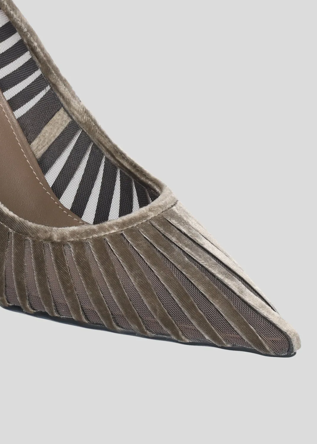 Lola Cruz Candice Pumps 95 escarpins truffe