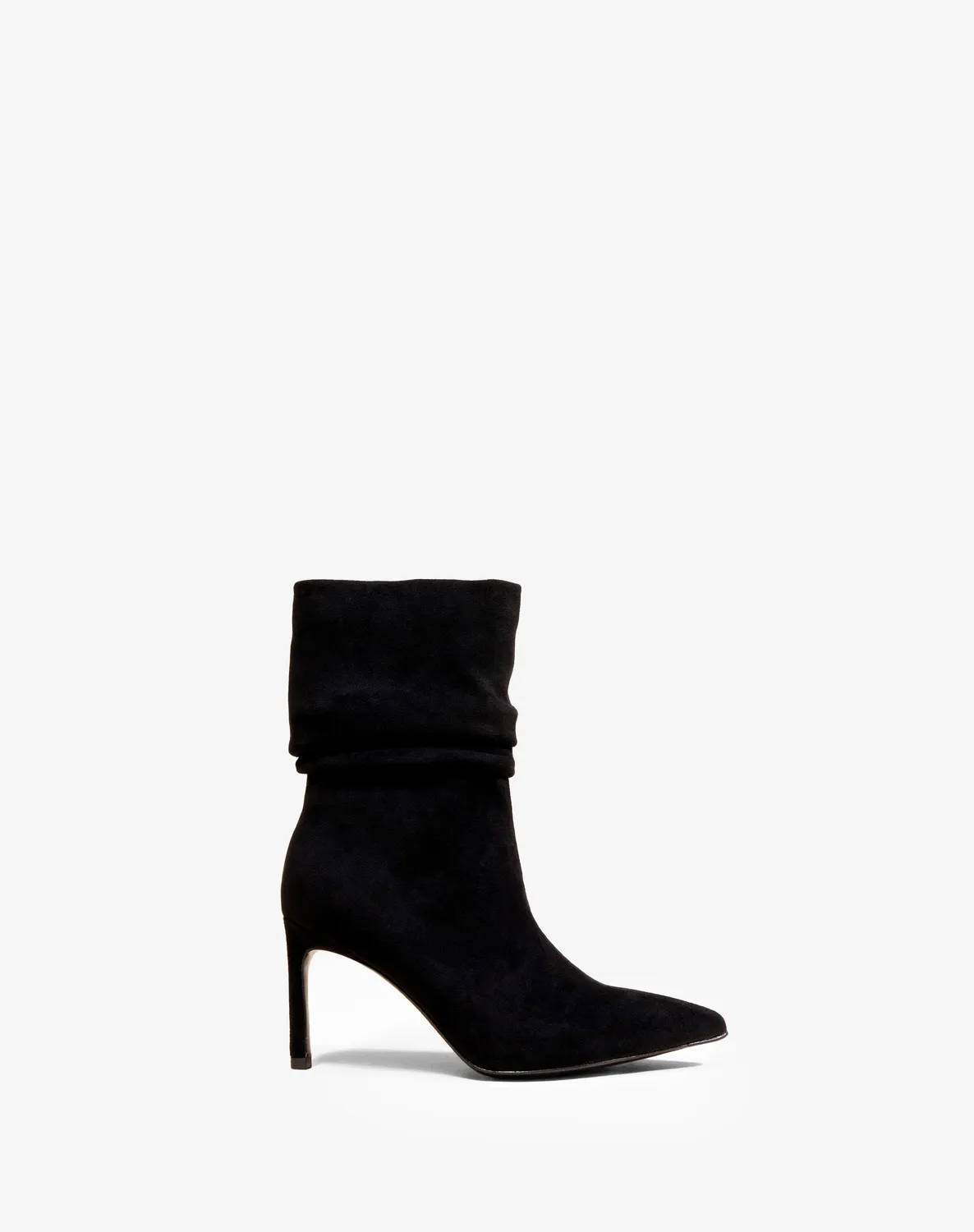 Mi/Mai Zaha Black bottines talon bout pointu