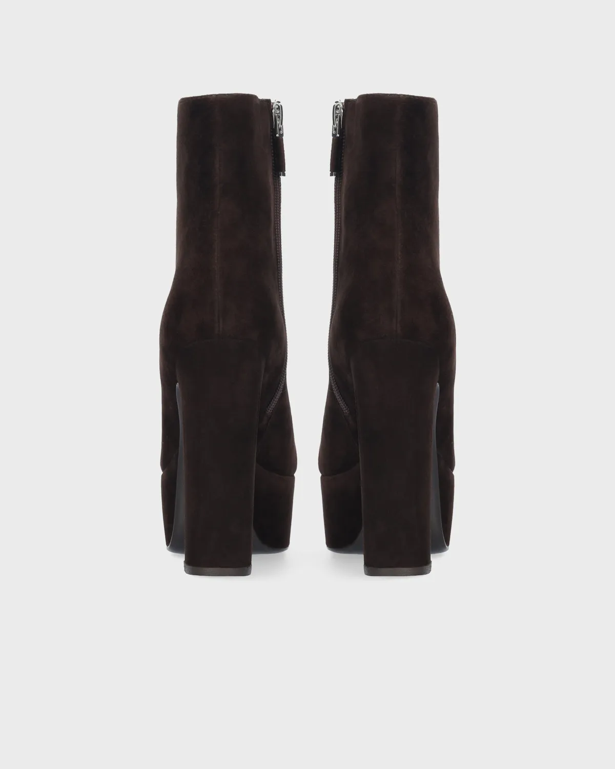 Lola Cruz Leste 120 bottines chocolat talon 12 cm