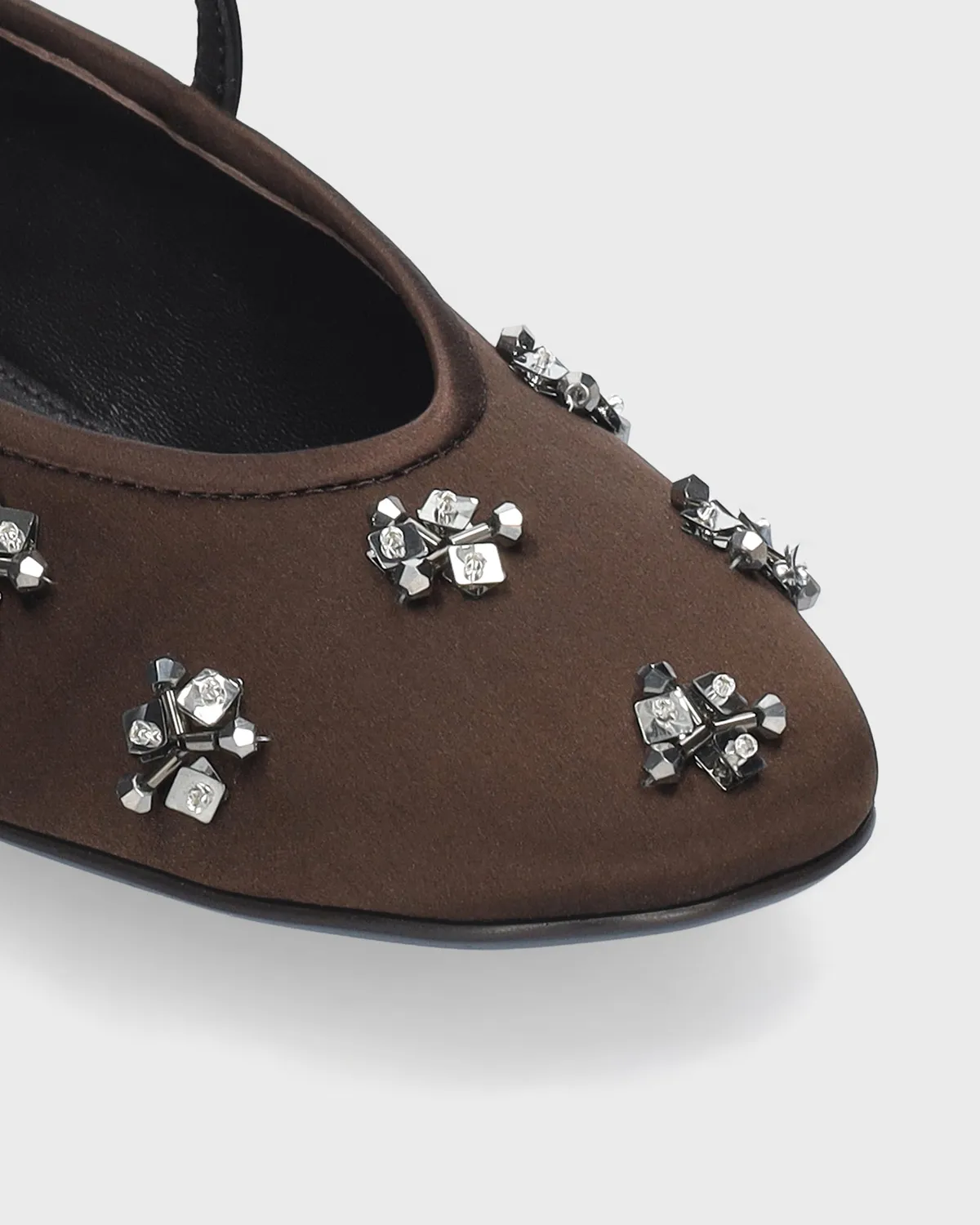 Lola Cruz Nivea ballerines chocolat 35-42