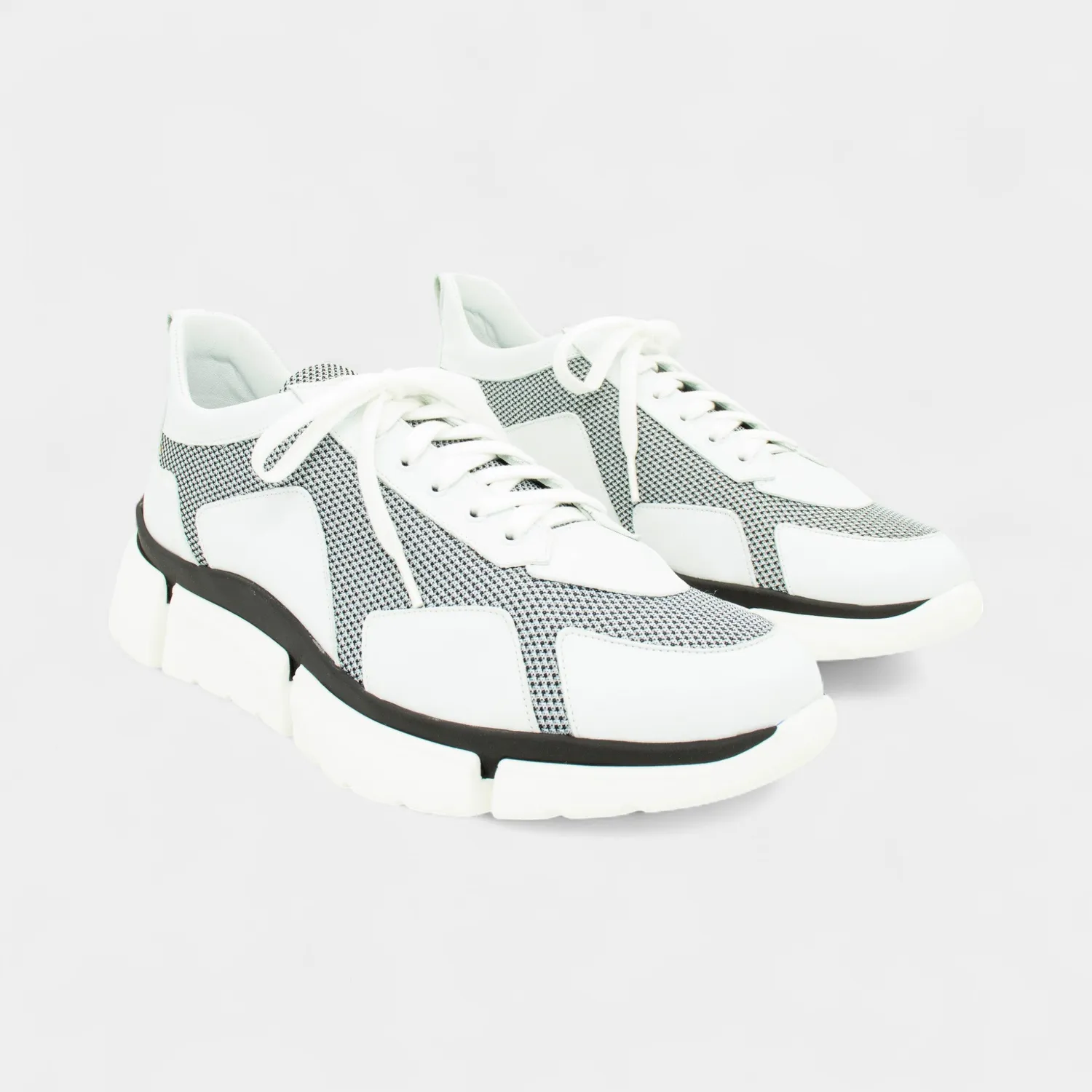 Karine Arabian YOURI sneaker homme cuir blanc