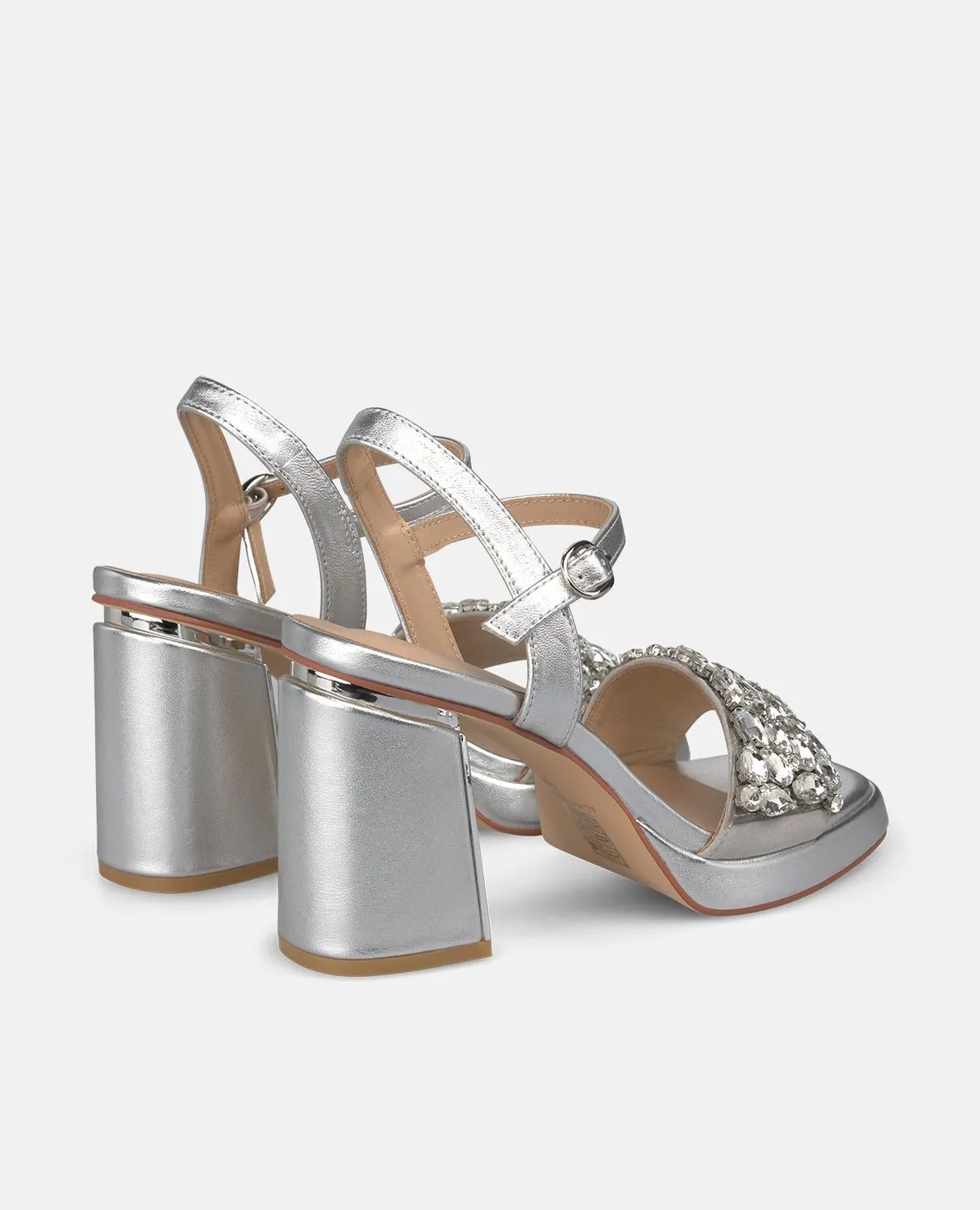 Alma en Pena V262652 sandales talon argent 8,5 cm