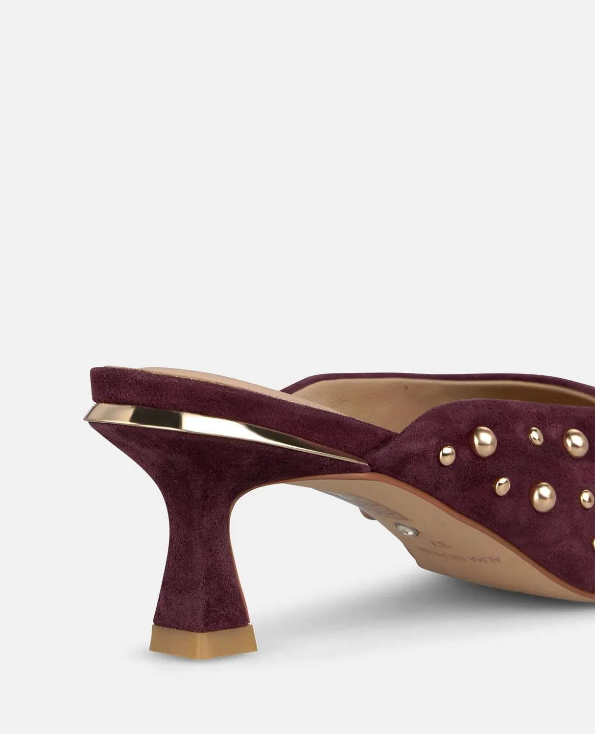 Alma en Pena I260225 mules bordeaux ante 6 cm