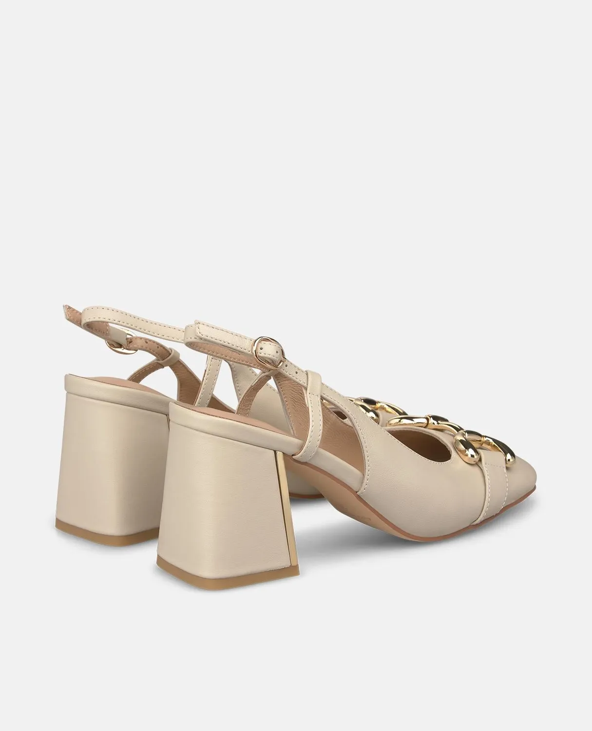Alma en Pena V261500 escarpins blancs talon 7 cm
