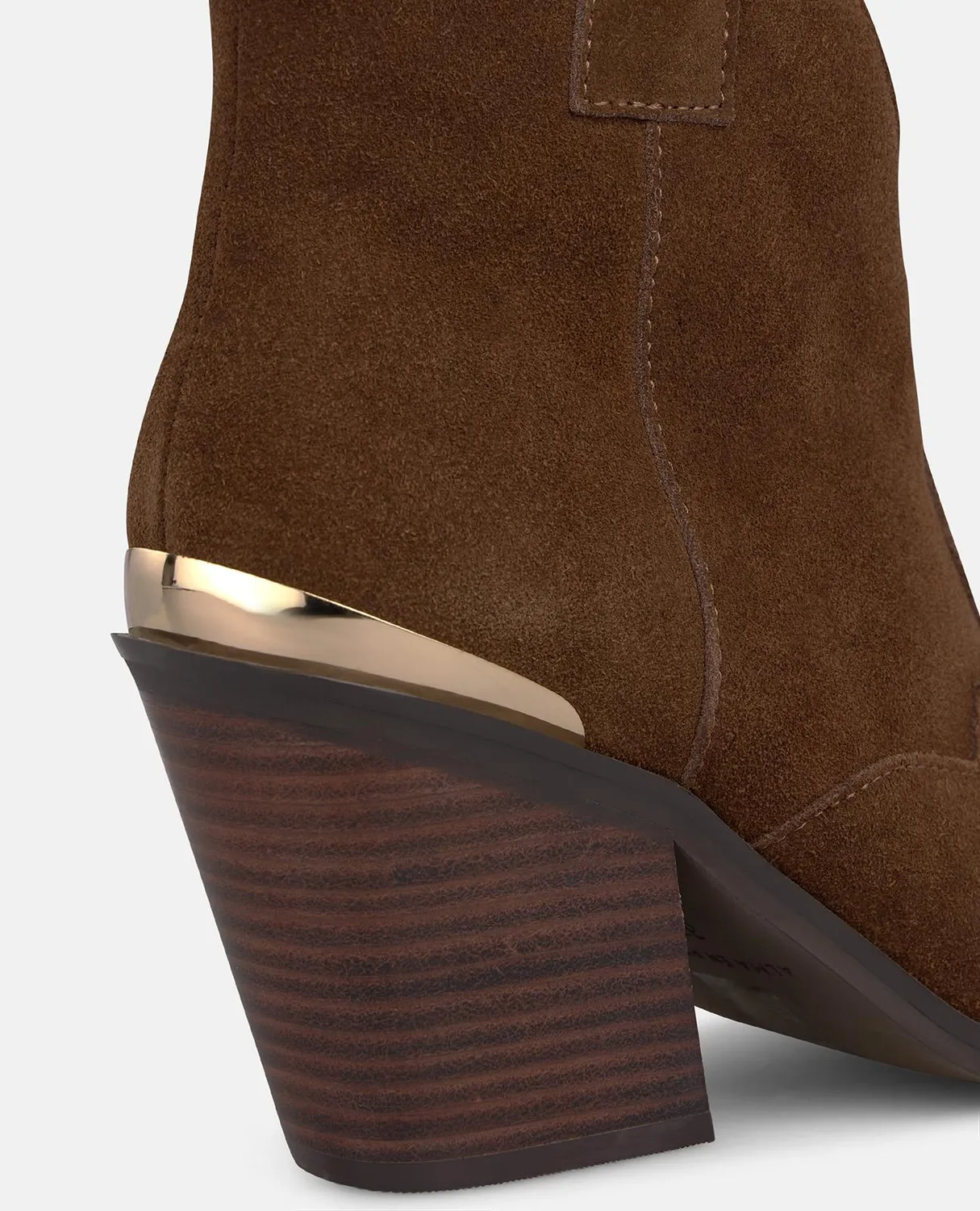 Alma en Pena I2652607C bottines ante camel talon 8 cm