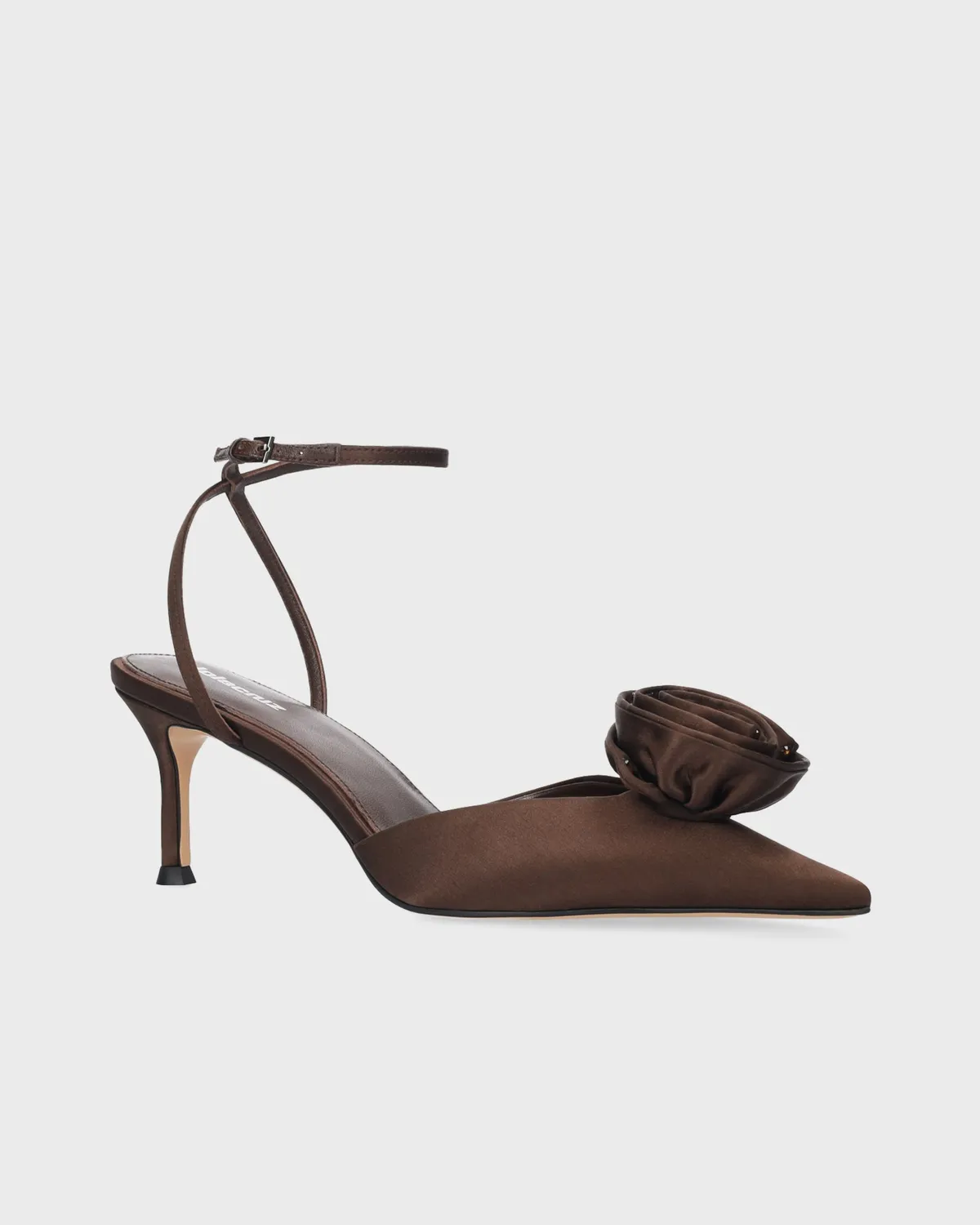 Lola Cruz Fiorella Pumps 95 escarpins chocolat cuir