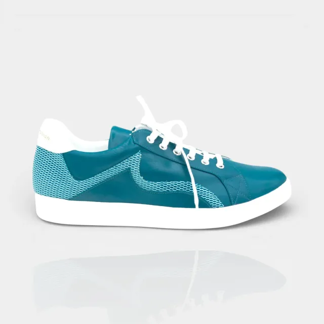 Karine Arabian NAD sneaker homme cuir bleu
