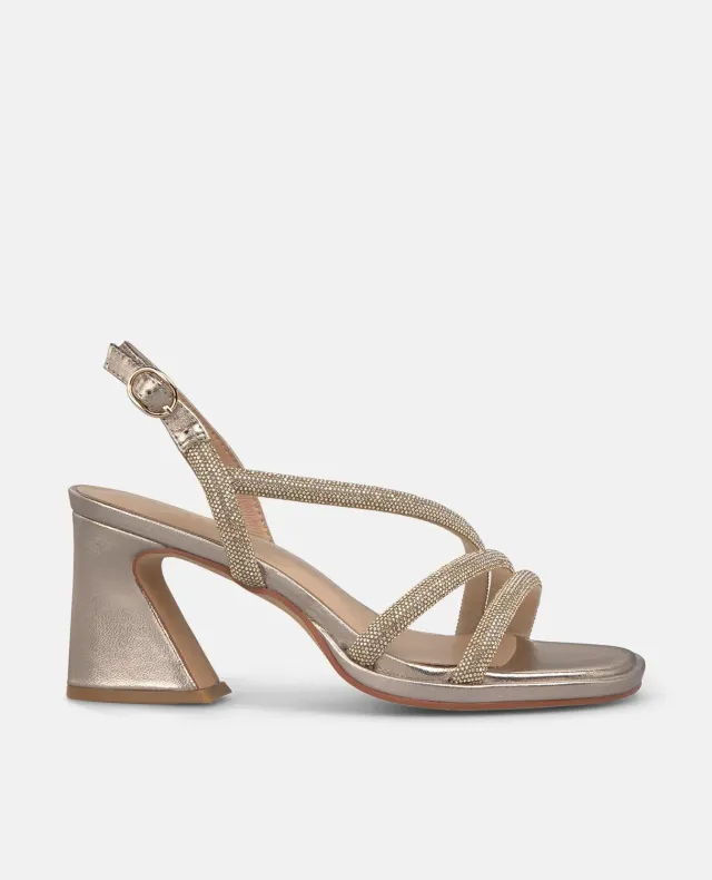 Alma en Pena V262400 sandales bronze talon 8,5 cm