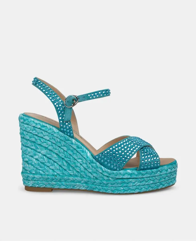 Alma en Pena V2551003 compensées 9,8 cm turquoise