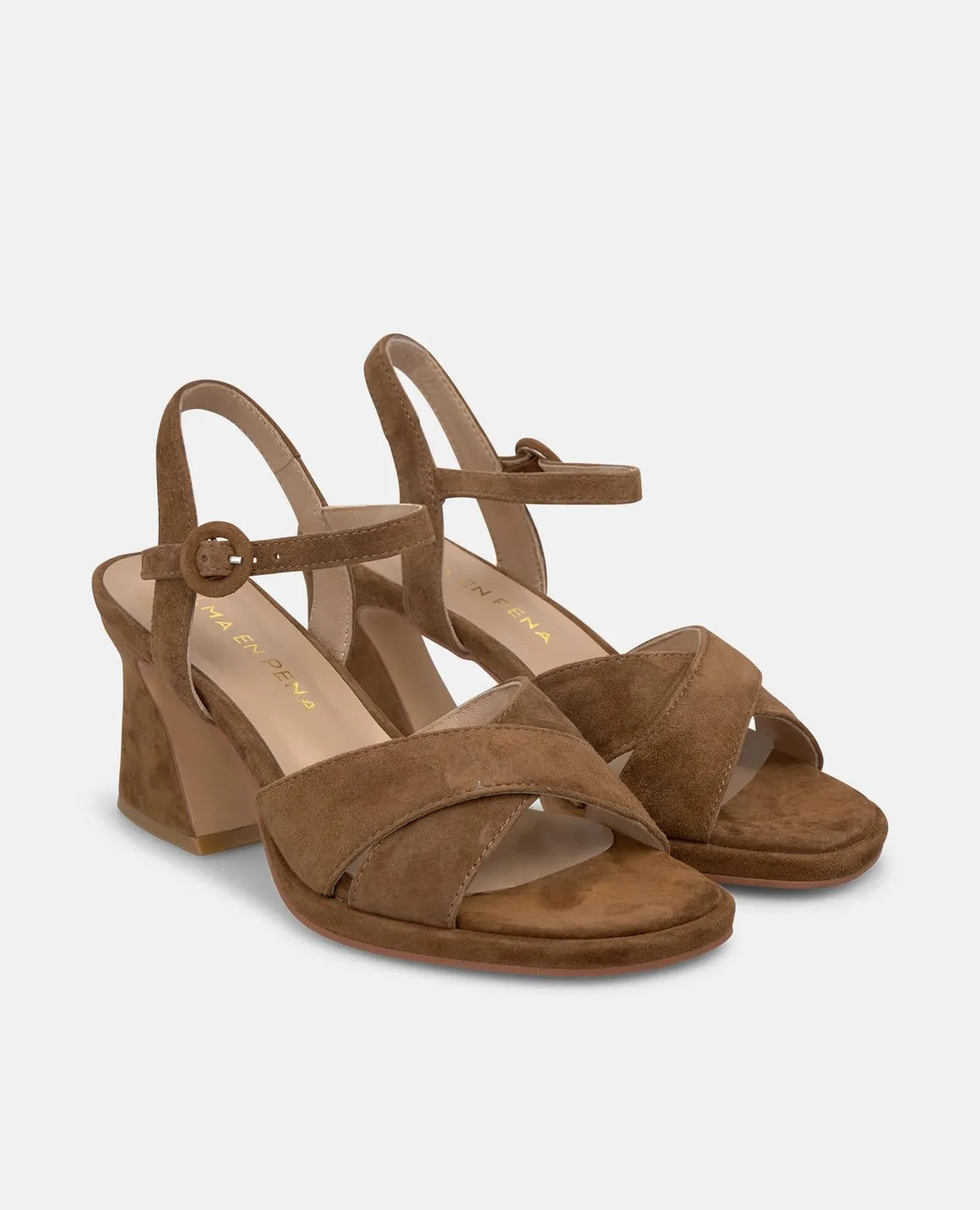 Alma en Pena V262403 sandales caramel talon 8,5 cm