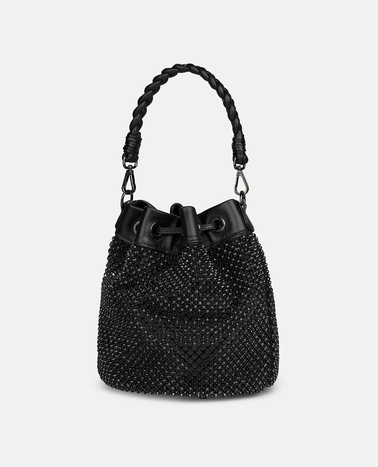 Alma en Pena BG264 sac bombonera noir texturé
