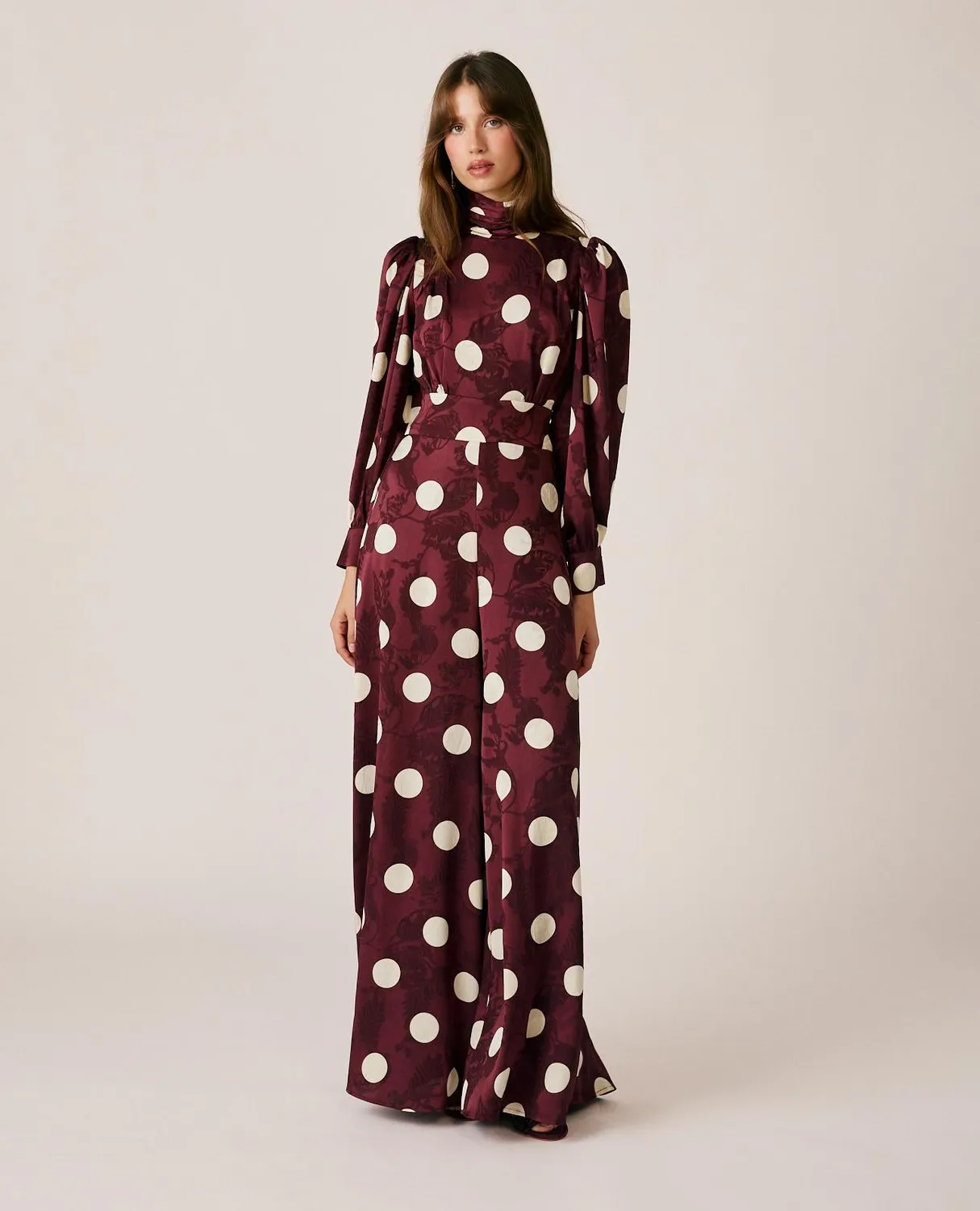 Alma en Pena I26CL0300 combinaison bordeaux jacquard