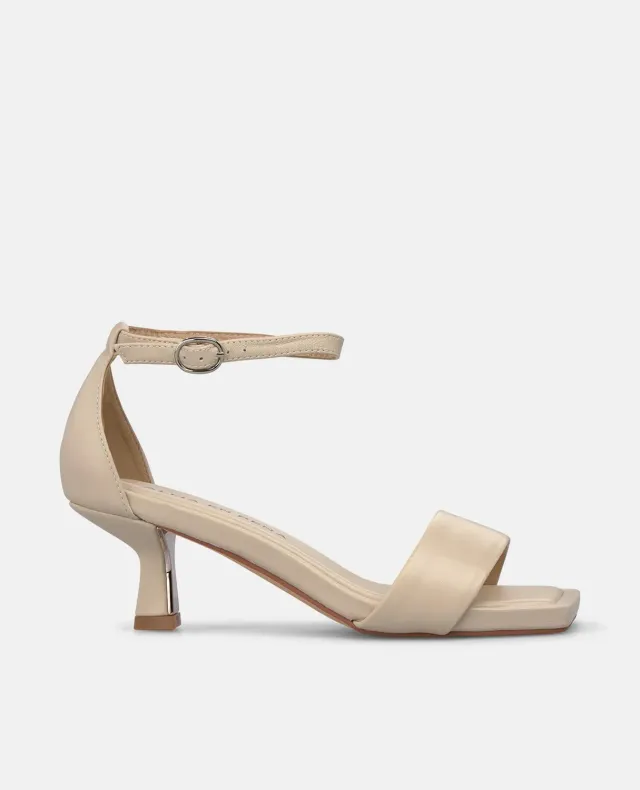 Alma en Pena V265005 sandales cuir blanc talon 5,5 cm