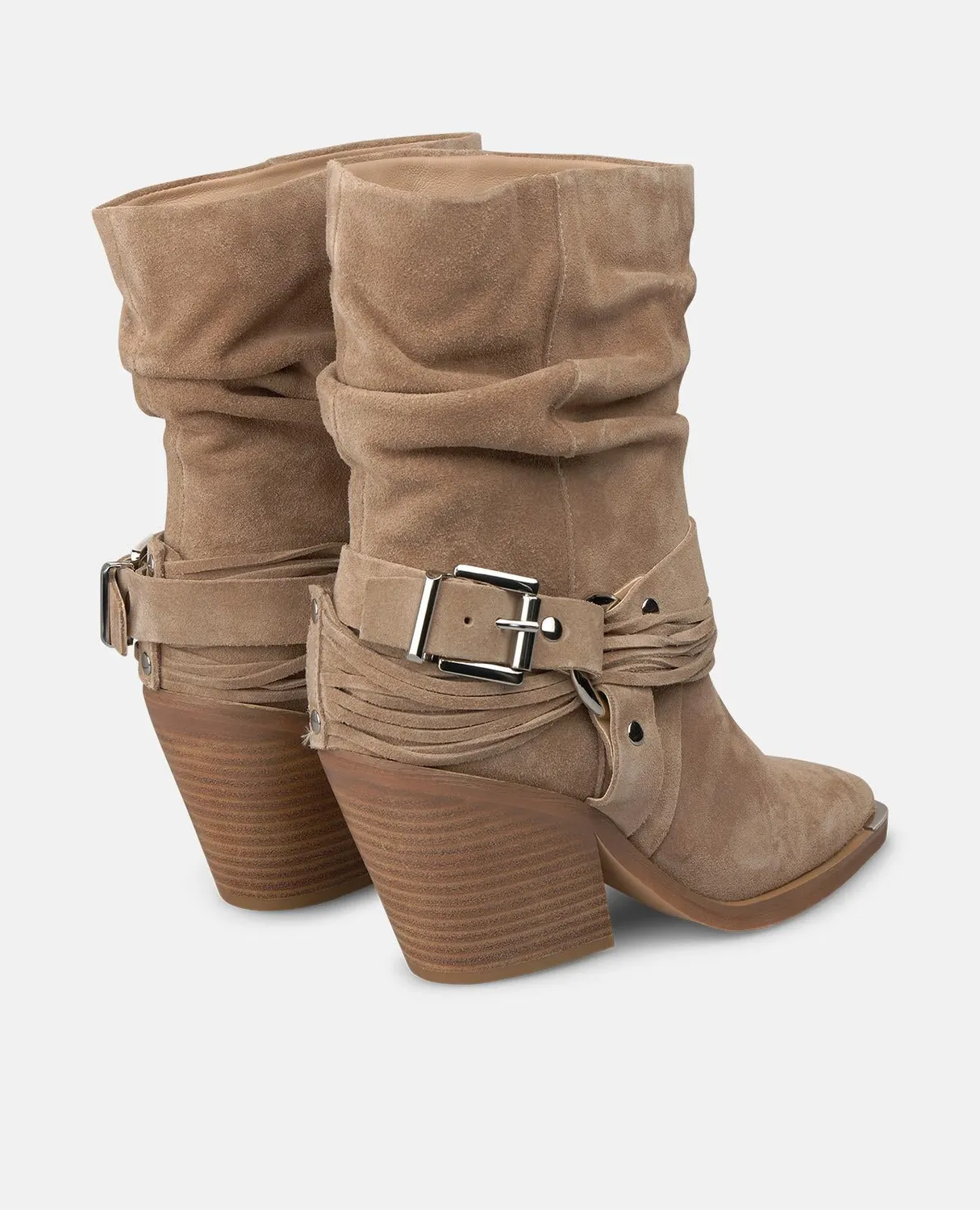 Alma en Pena I260719 bottines ante taupe 8 cm