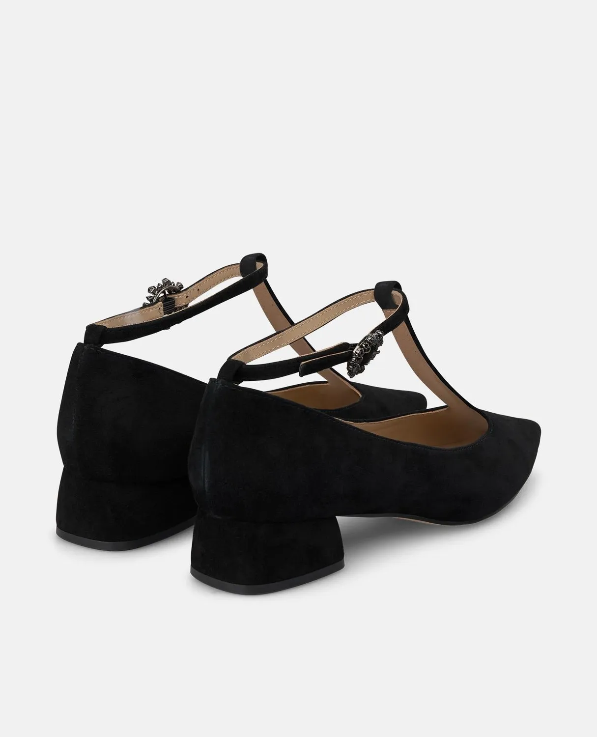 Alma en Pena I260184 escarpin noir cuir talon 3,5 cm