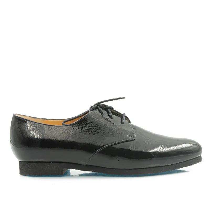 Bégum Paris Bise derby verni noir talon 1,5 cm