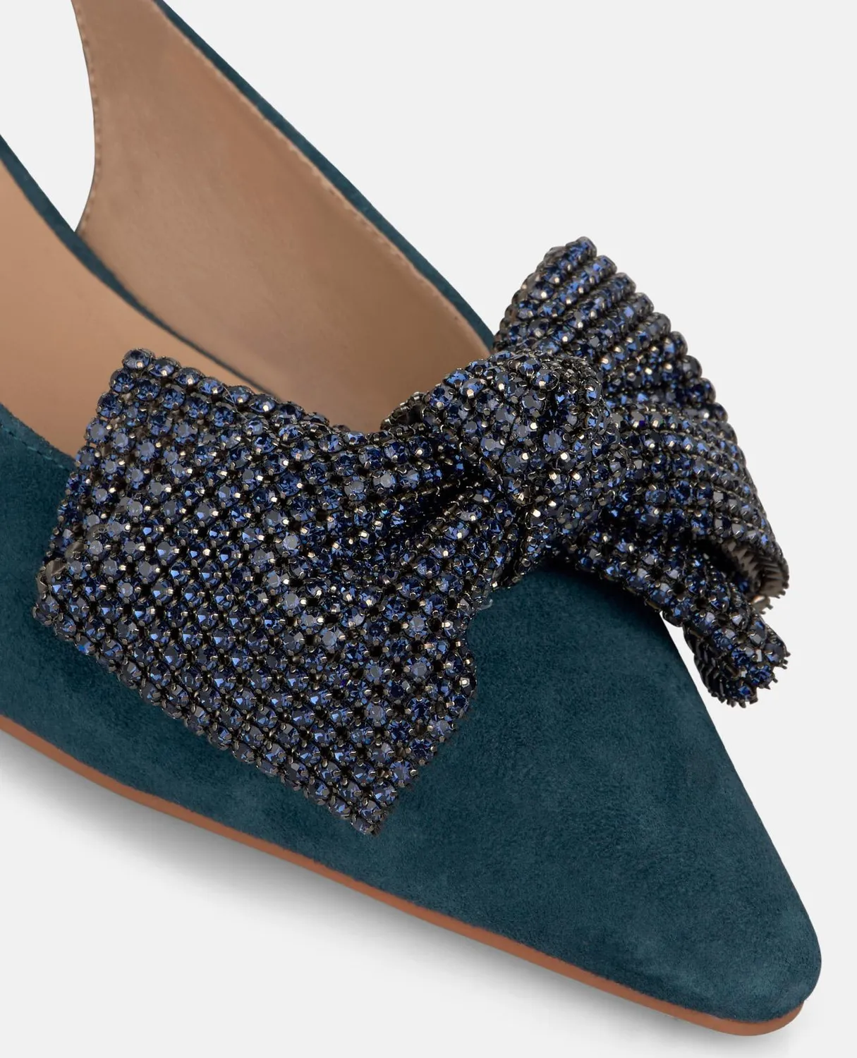 Alma en Pena V260752 escarpins bleu nœud talon 5 cm