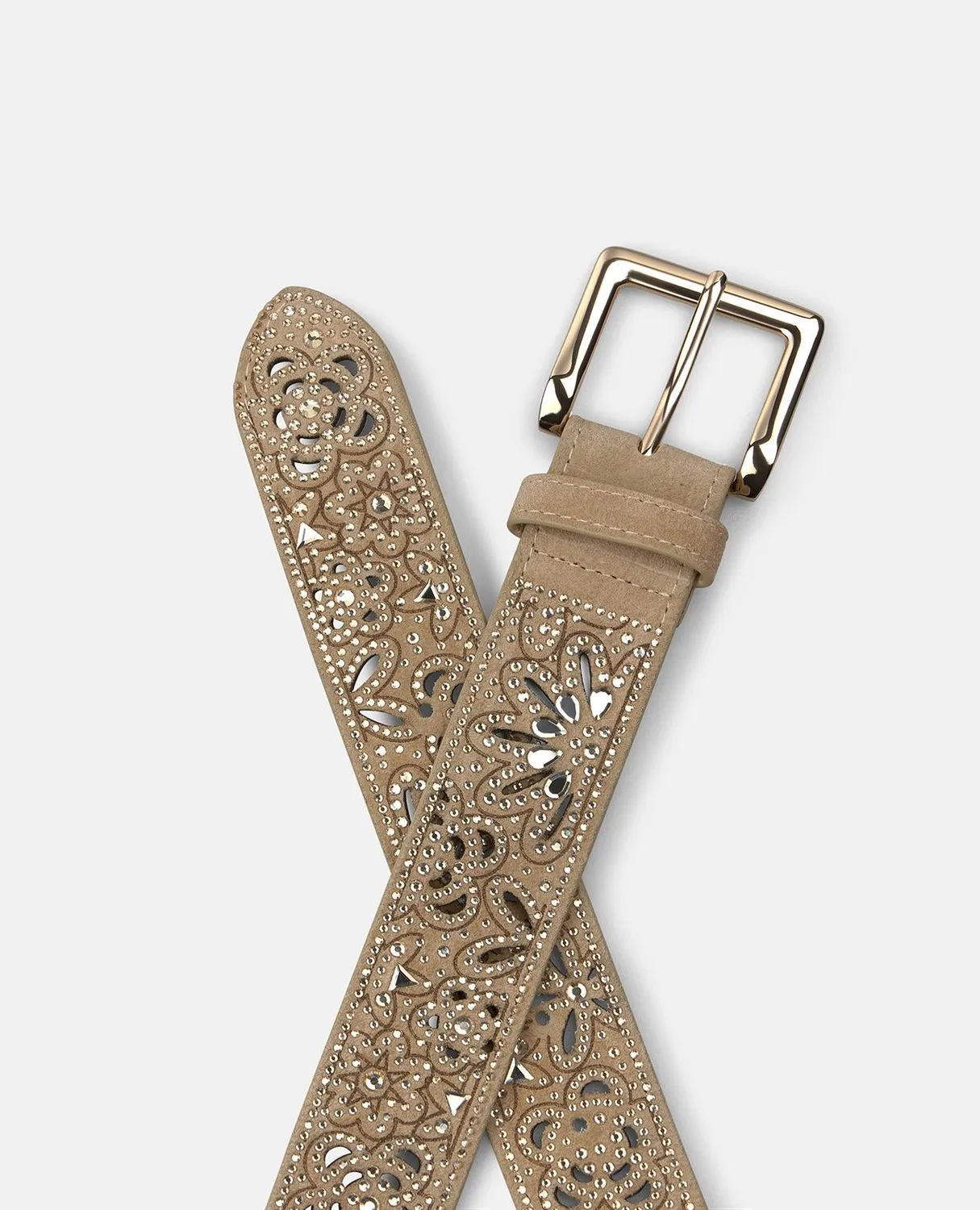 Alma en Pena V26CT010 ceinture cuir marron 4 cm