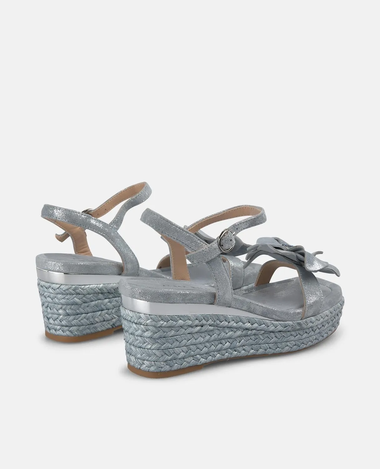 Alma en Pena V266508 sandale esparto bleue 7,5 cm