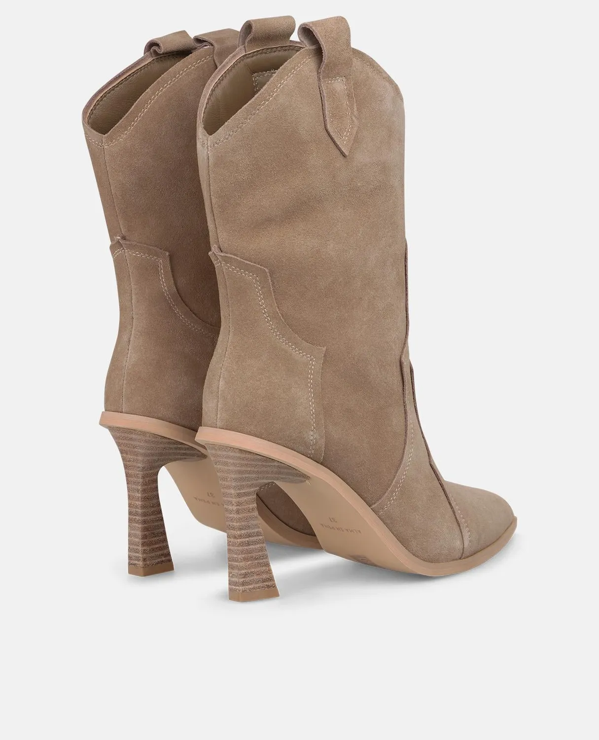 Alma en Pena I2551201 bottines vison talon fin 9 cm