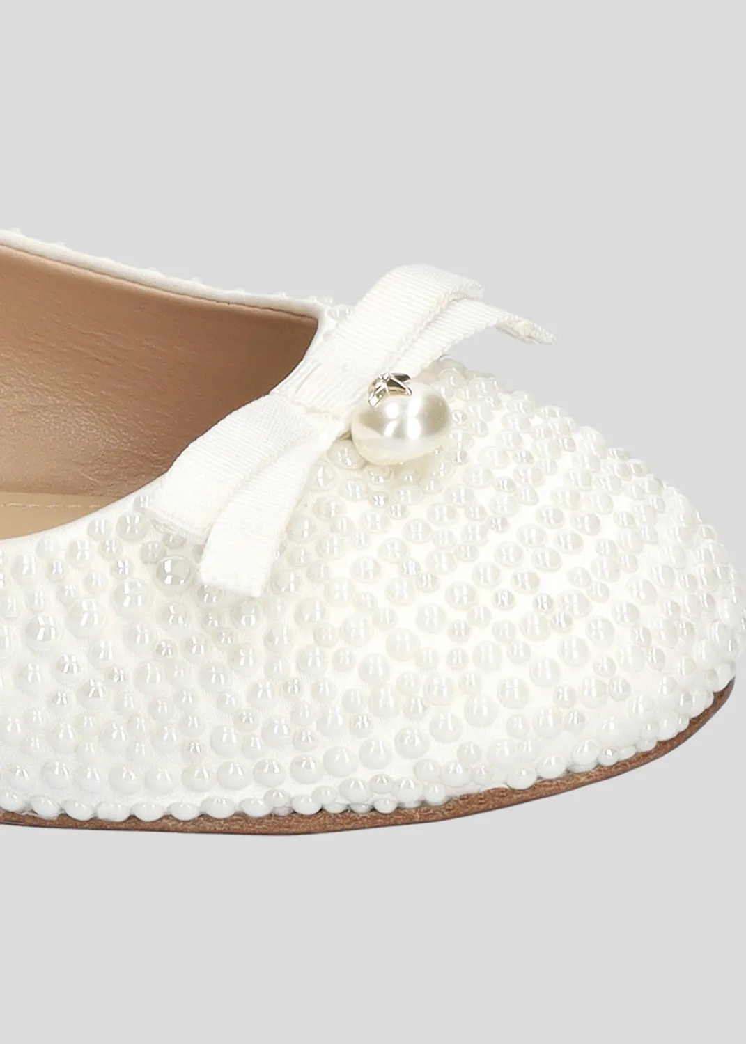 Lola Cruz Veronica ballerine blanche 35-42
