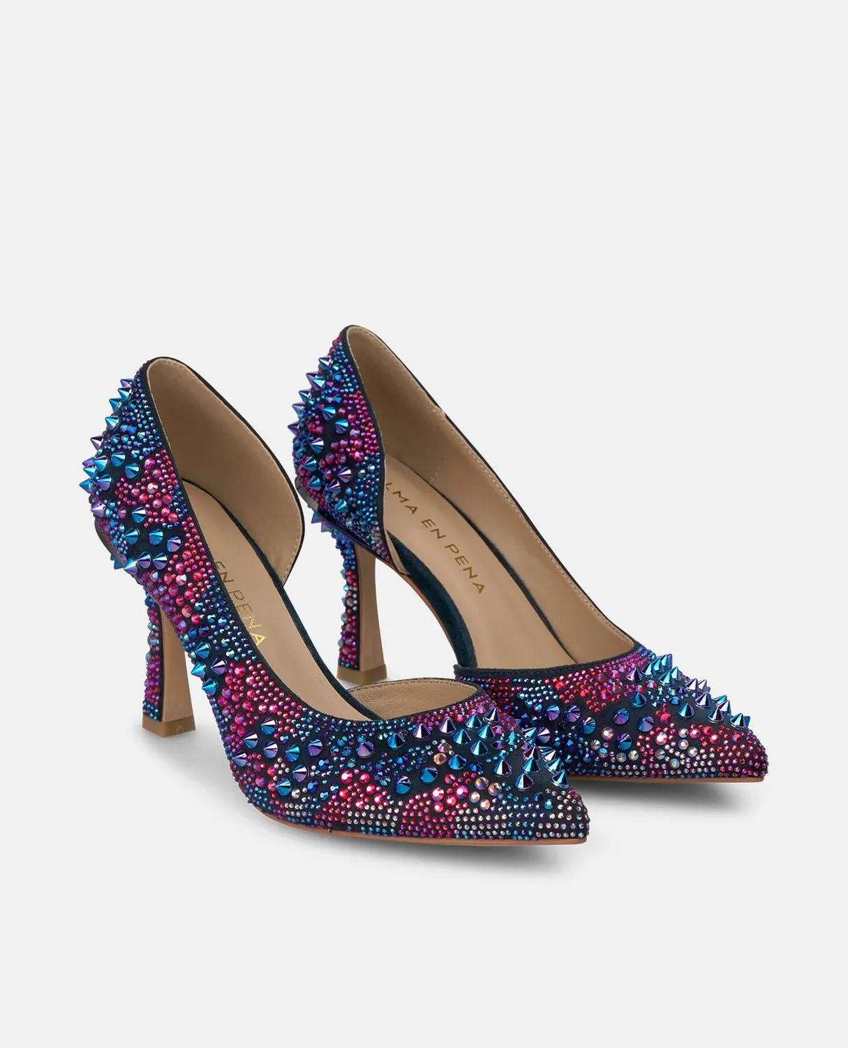Alma en Pena I260260C Escarpins Strass Multicolore 5,5 cm