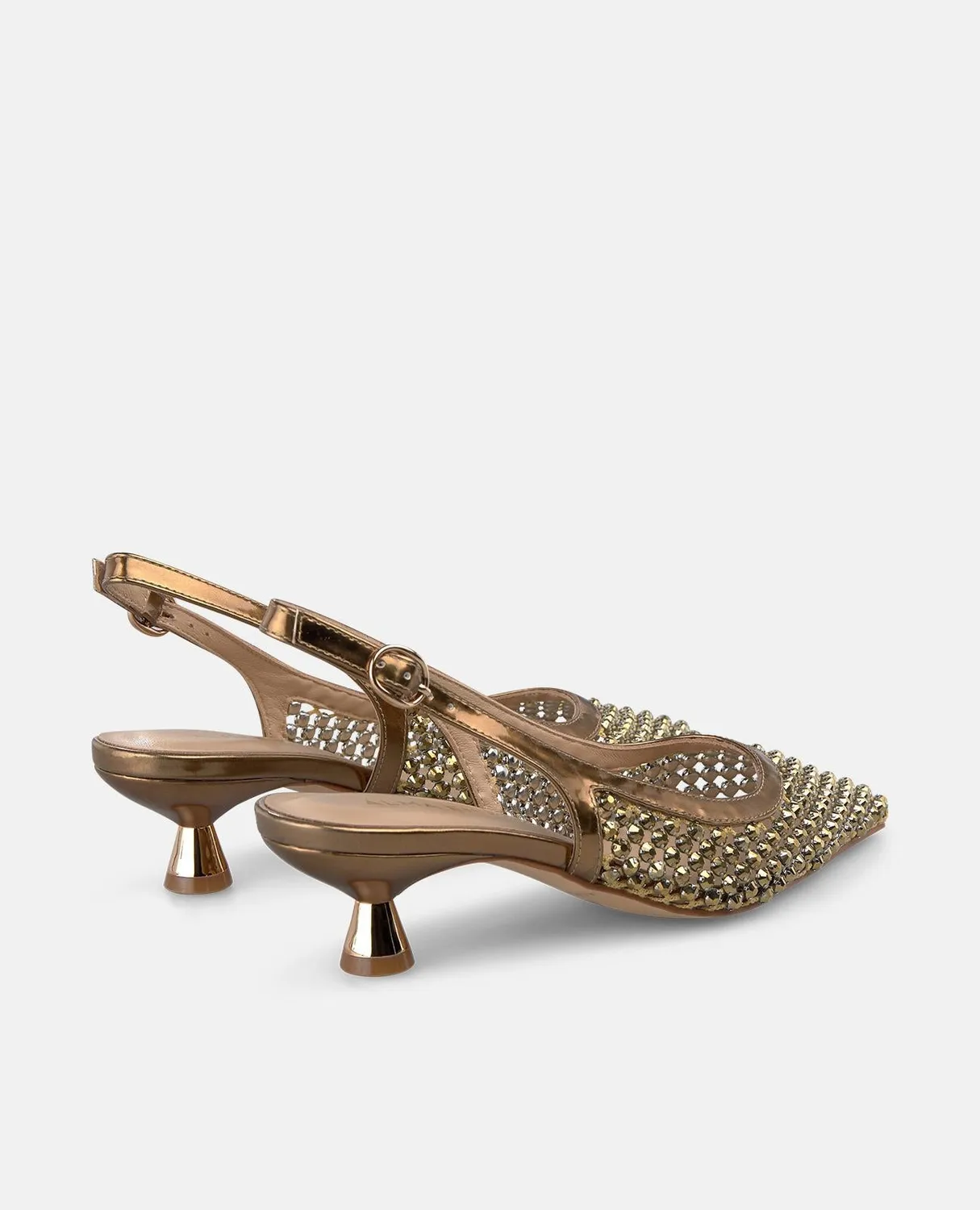 Alma en Pena V265203 escarpins bronze 4 cm