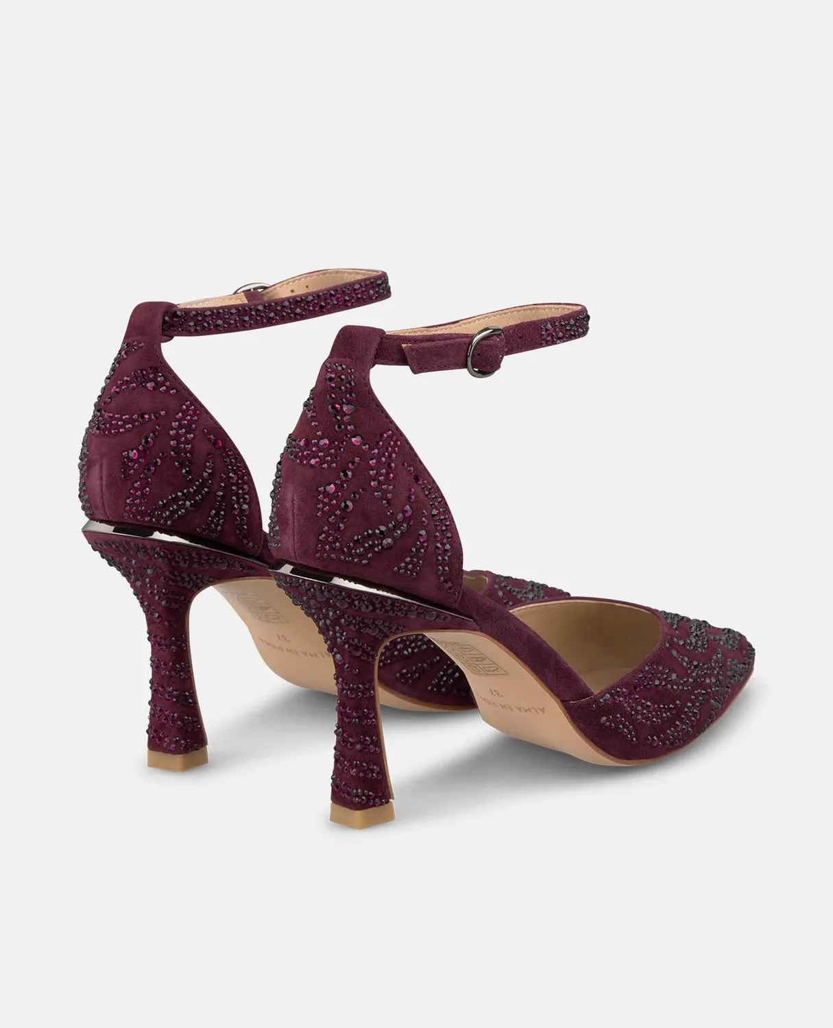 Alma en Pena I250409 escarpins bordeaux talon fin 9 cm