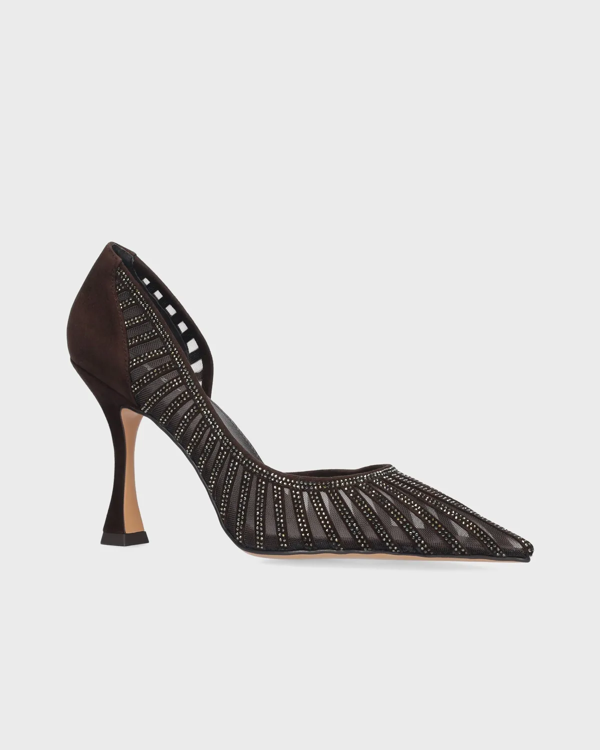Lola Cruz Harper Pumps 95 escarpins chocolat 9,5 cm