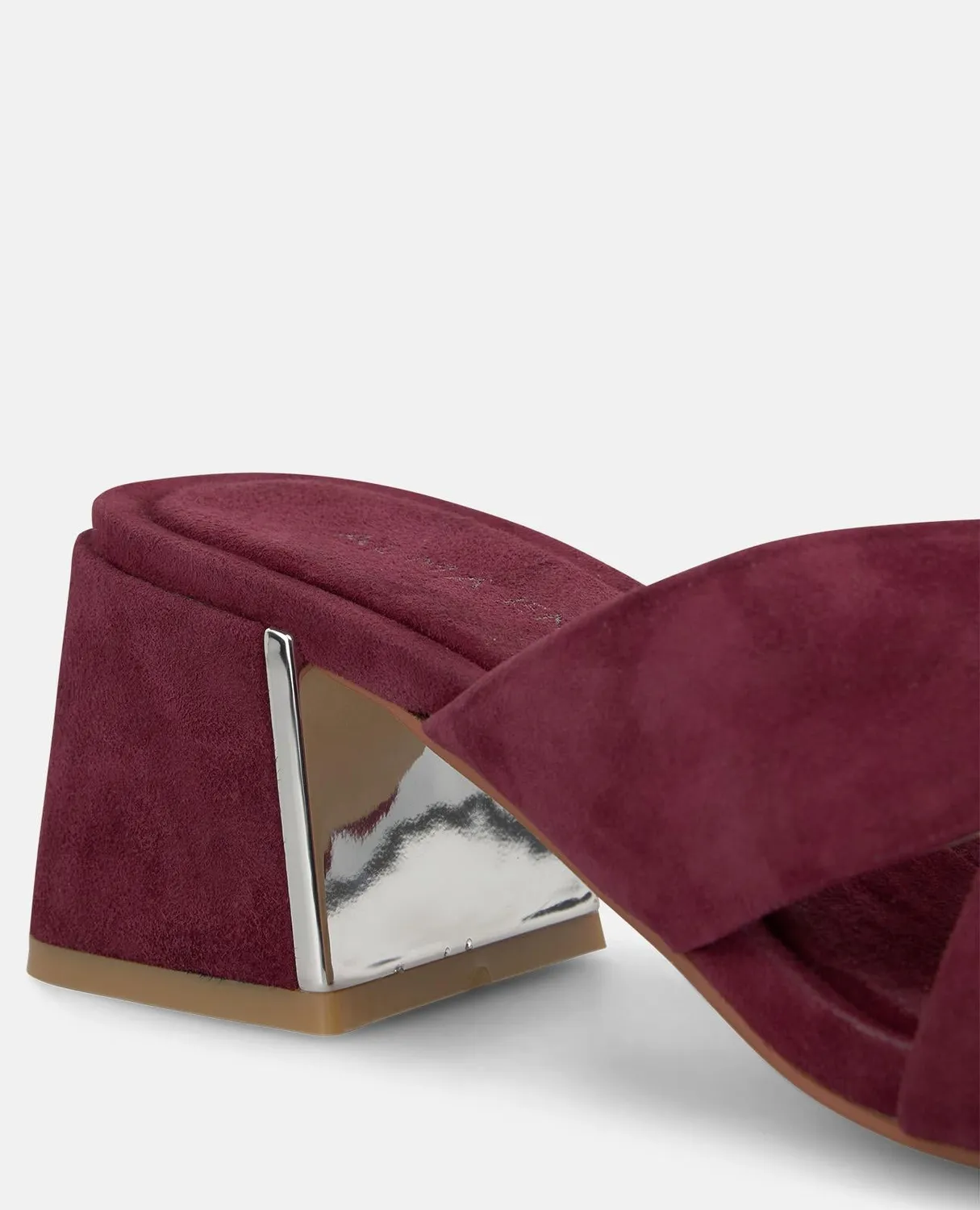 ALMA EN PENA V263104 sandales cuir bordeaux brides 6 cm
