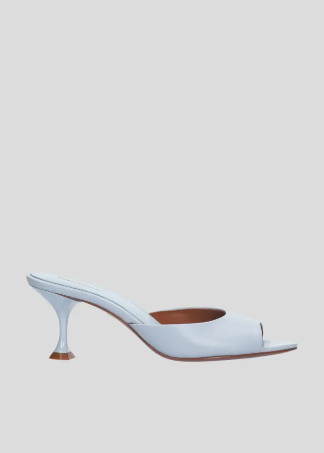 Lola Cruz Amelia Mule 65 mules bleu ciel talon 6,5 cm
