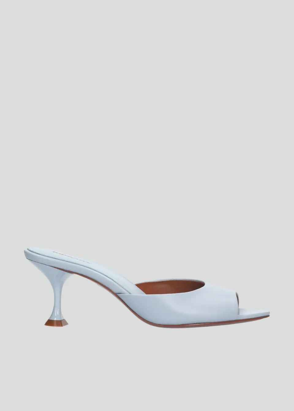 Lola Cruz Amelia Mule 65 mules bleu ciel talon 6,5 cm
