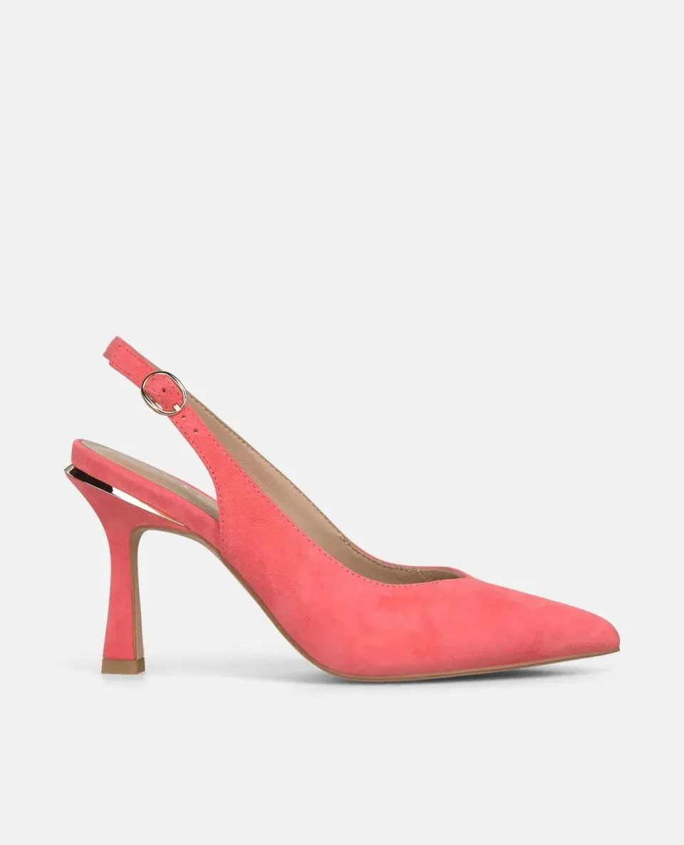 Alma en Pena V261800 escarpins cuir corail 9 cm