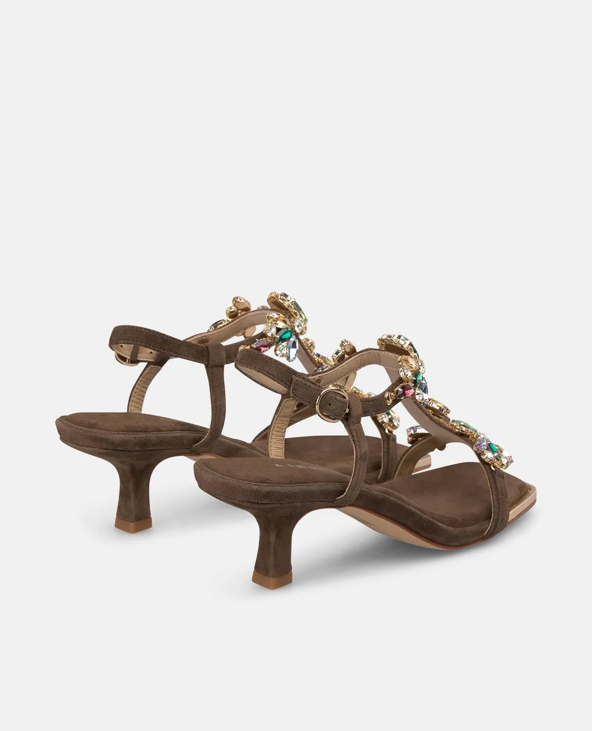 Alma en Pena V263281 sandale marron cuir talon 5 cm
