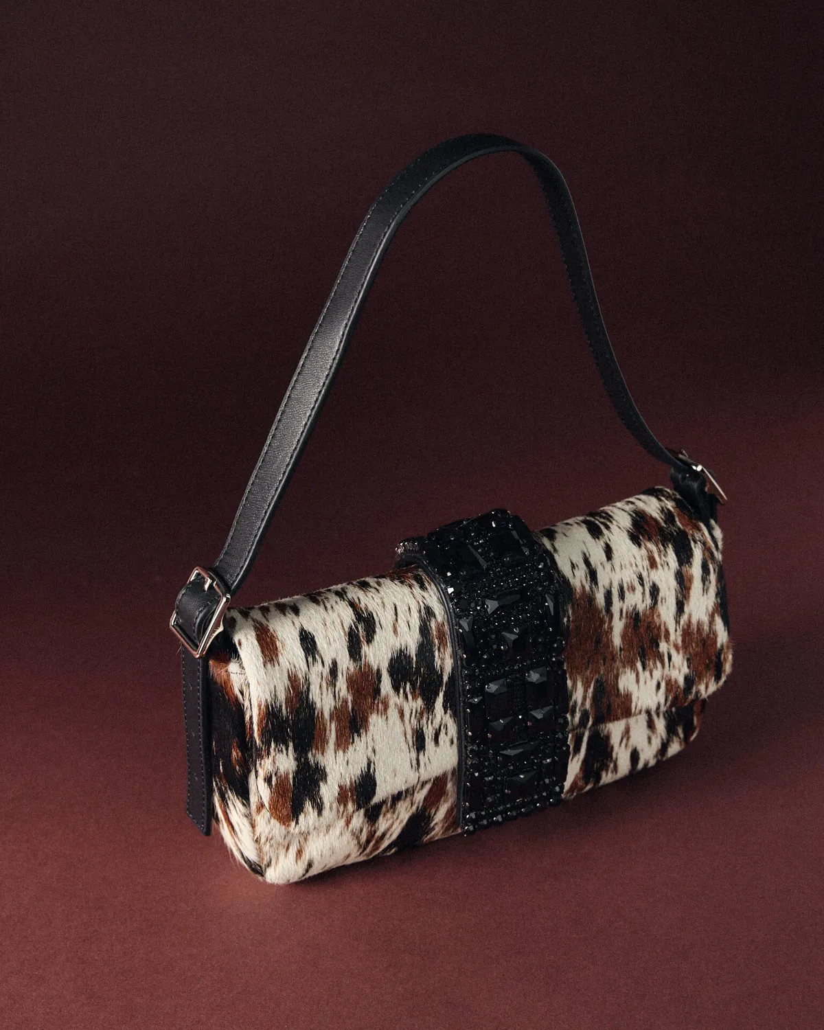 Alma en Pena BG106 sac cuir bijou fête multicolore