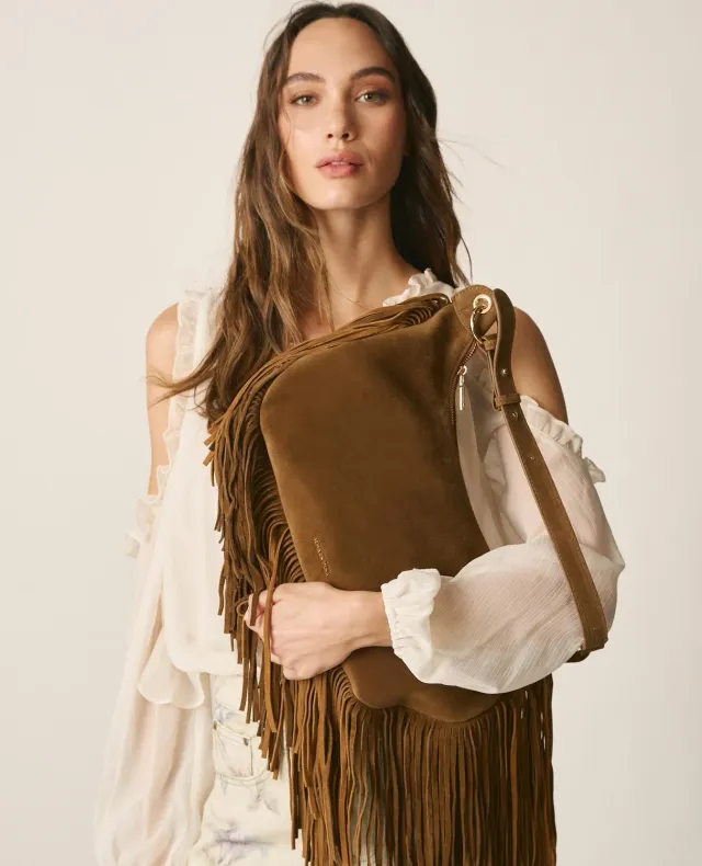 Alma en Pena V26BG062 sac bandoulière cuir camel