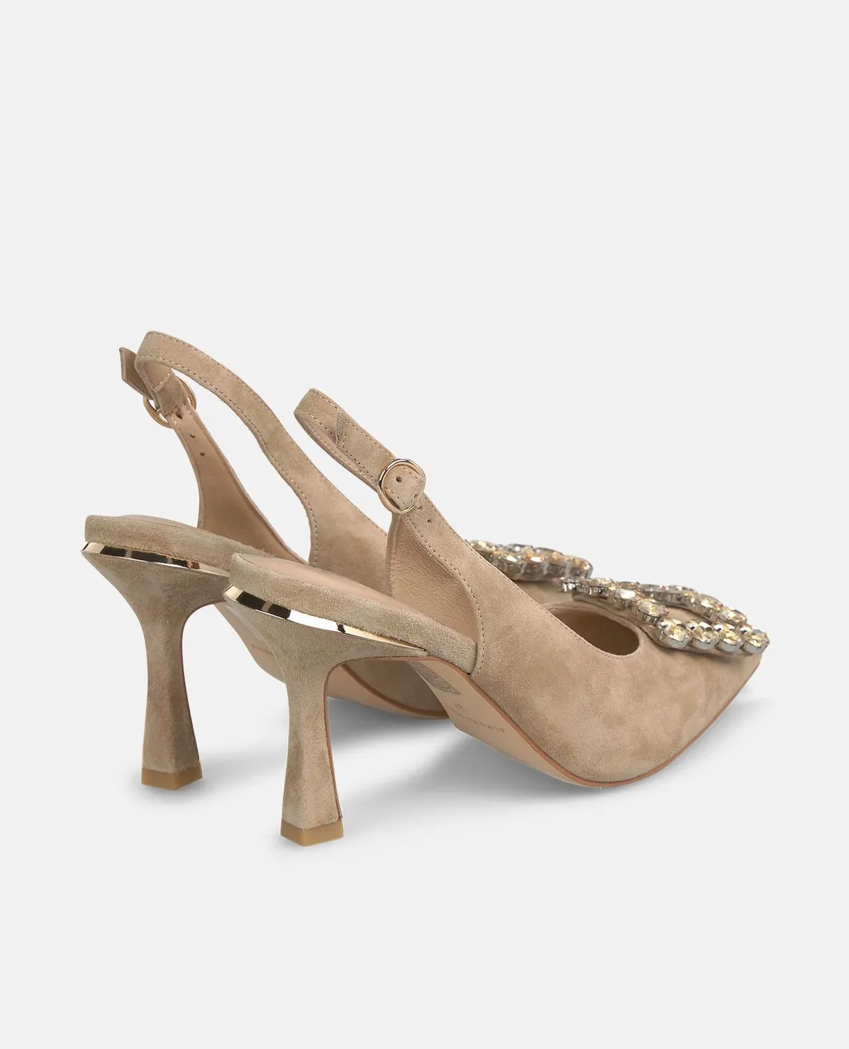 Alma en Pena V262004 slingback sable suède talon 9 cm