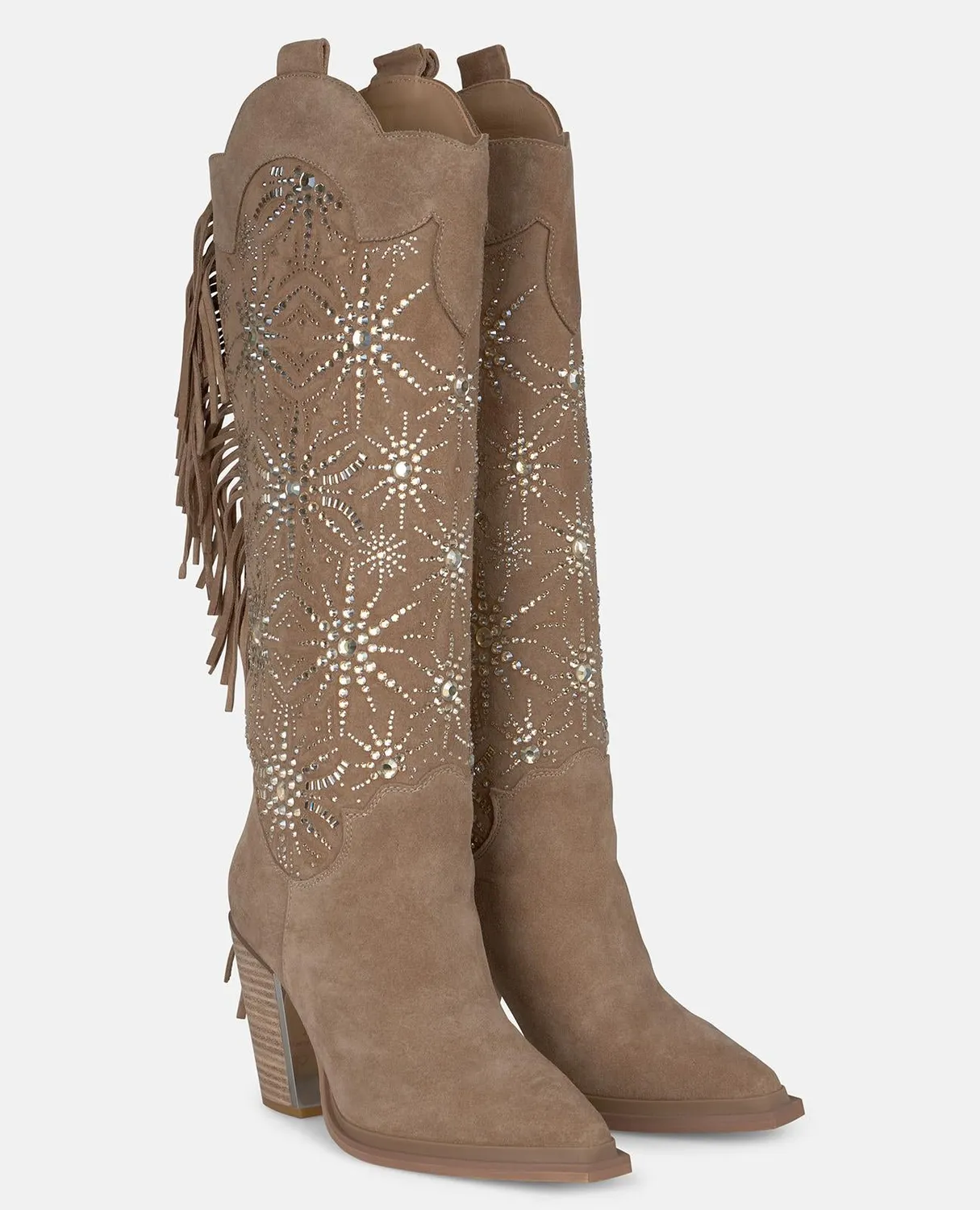 Alma en Pena I250701 bottes vison talon 9,5 cm