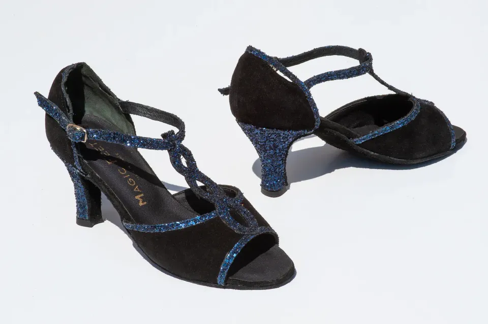 Magic Feet Calie chaussures de danse jive cuir