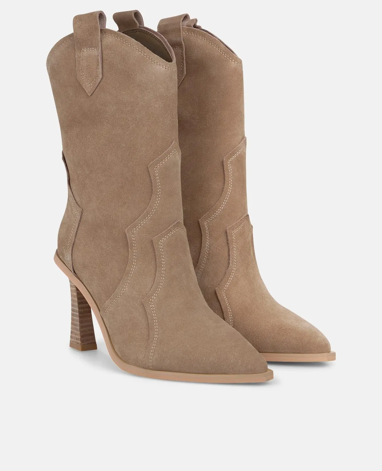 Alma en Pena I2551201 bottines vison talon fin 9 cm